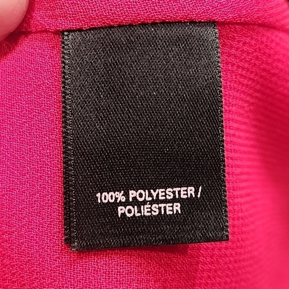 Victoria Secret Red V Neck Dress Attached Ribbons To Tie Size 6 - Picture 12 of 12